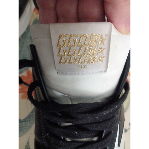 Golden Goose Stardan Made In Italy Black White Size 43 EU and 9 US Retail $615 - Picture 3 of 16